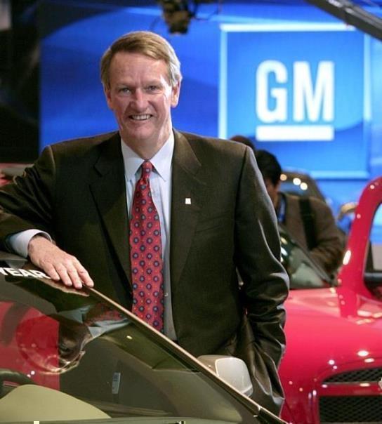 General Motors Chairman and CEO Rick Wagoner 